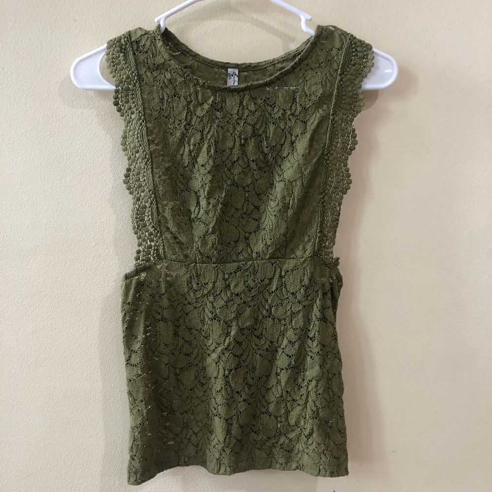 Free People Lace Top